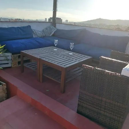 Sunny Rooftop Flat-360 View 바르셀로나