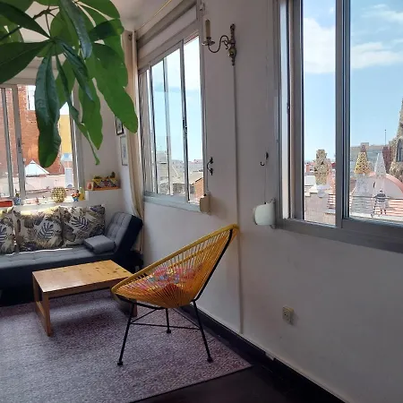 Sunny Rooftop Flat-360 View * 바르셀로나